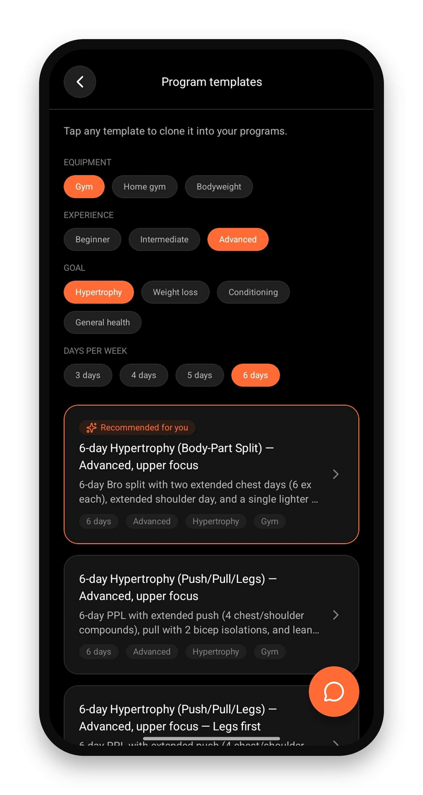 Programas prontos para clonar